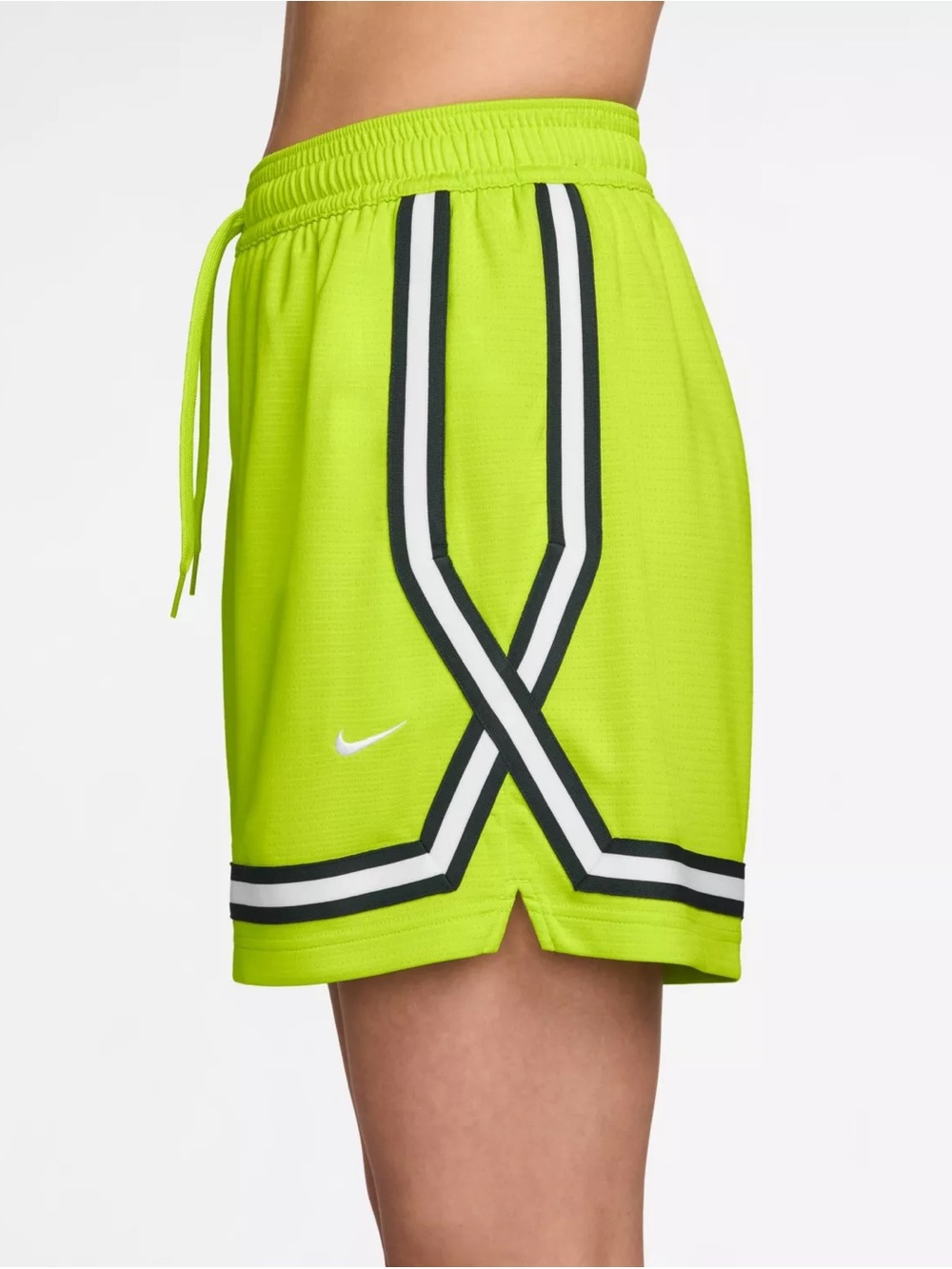 Nike Women's Size S Dri-FIT 5" Shorts Running Exercise Sports Basketball Pockets